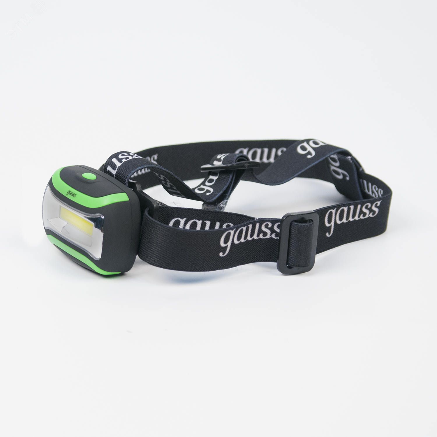 Фонарь налобный светодиодный LED 3 Вт 180 Лм модель GFL307 черный на батарейках 3xAAA