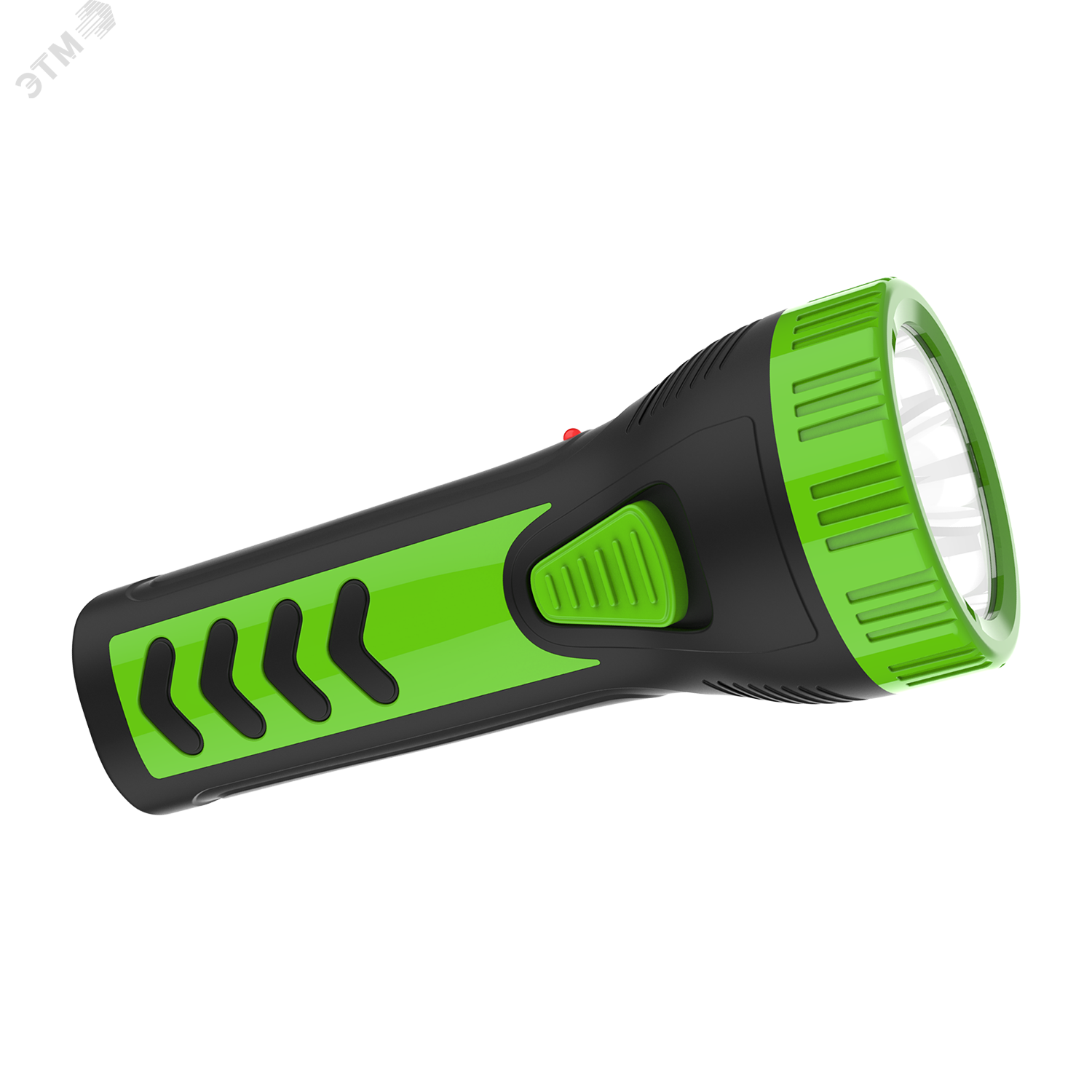 Фонарь ручной светодиодный LED 1 Вт 50 Лм модель GFL101 черный со свинцово-кислотным (Lead acid) аккумулятором 250 мАч