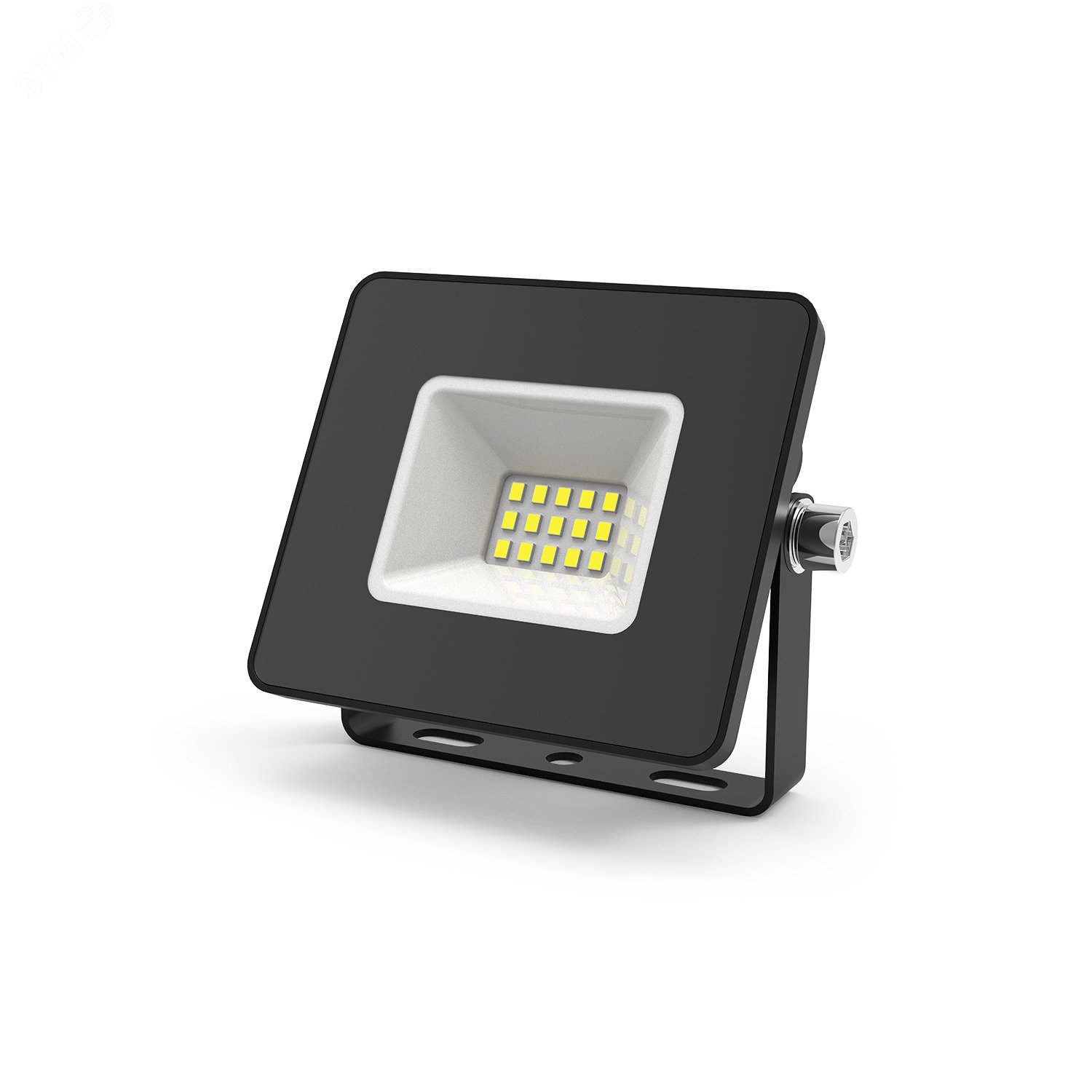 Прожектор светодиодный ДО 10 Вт 3000К 890 лм 175-265В IP65 76х93х28мм Алюминий Elementary G2 Gauss