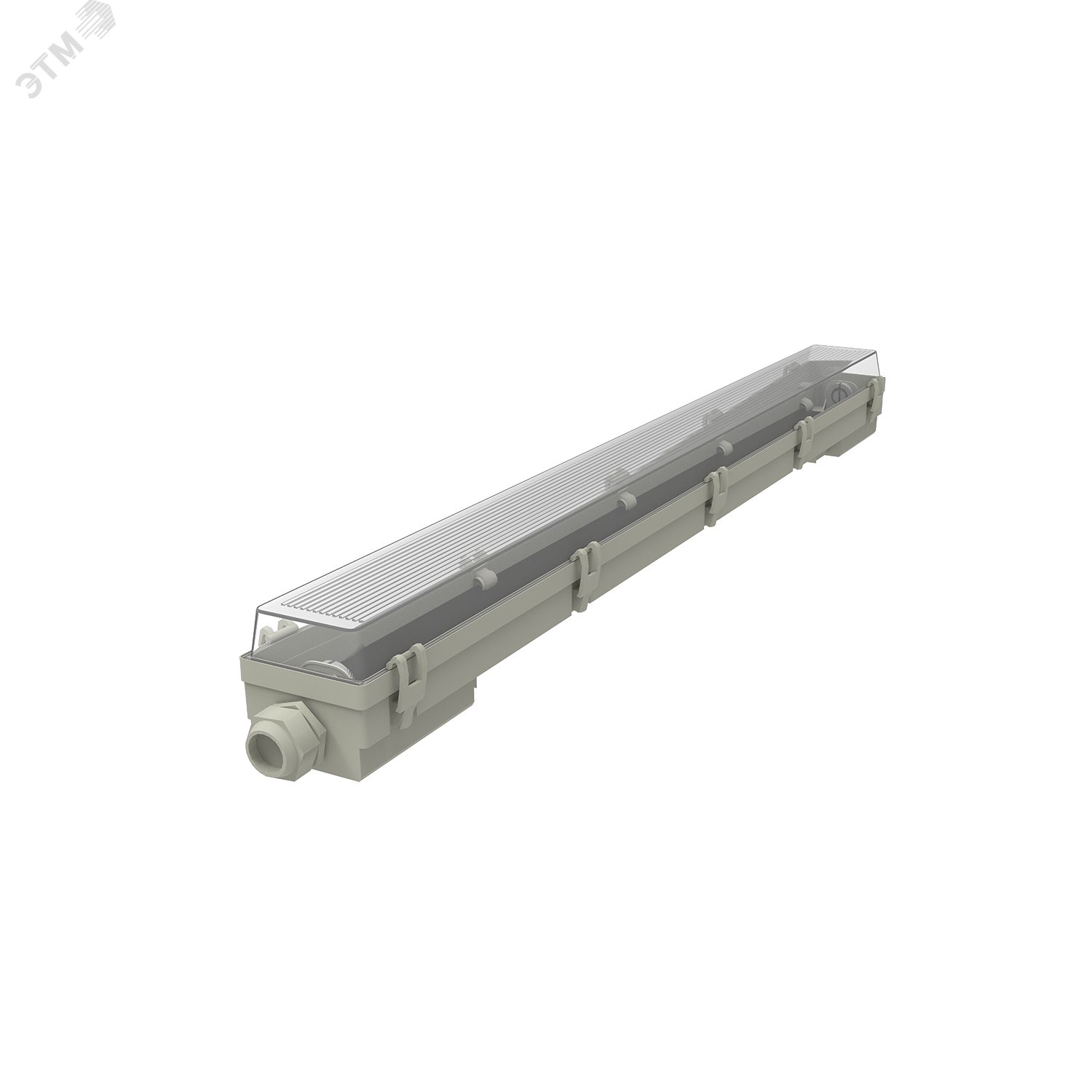 Светильник светодиодный линейный пылевлагозащищенный LED ДСП 660х60х55 мм IP65 под LED лампу Т8 G13 1х600 мм INDUSTRY