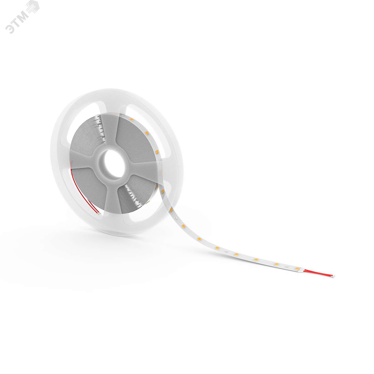 Лента светодиодная LED 2835/60-SMD 4,8 Вт/м 312 Лм/м 3000К теплый белый IP20 12 В DC 8 мм (катушка 5 м) Basic