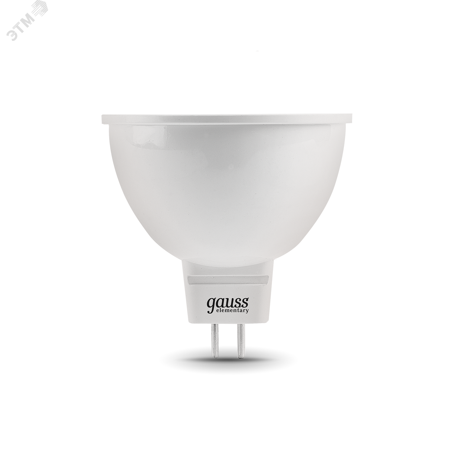 Лампа светодиодная LED 9 Вт 660 лм 4100К AC180-240В GU5.3 софит MR16 нейтральный  Elementary Gauss