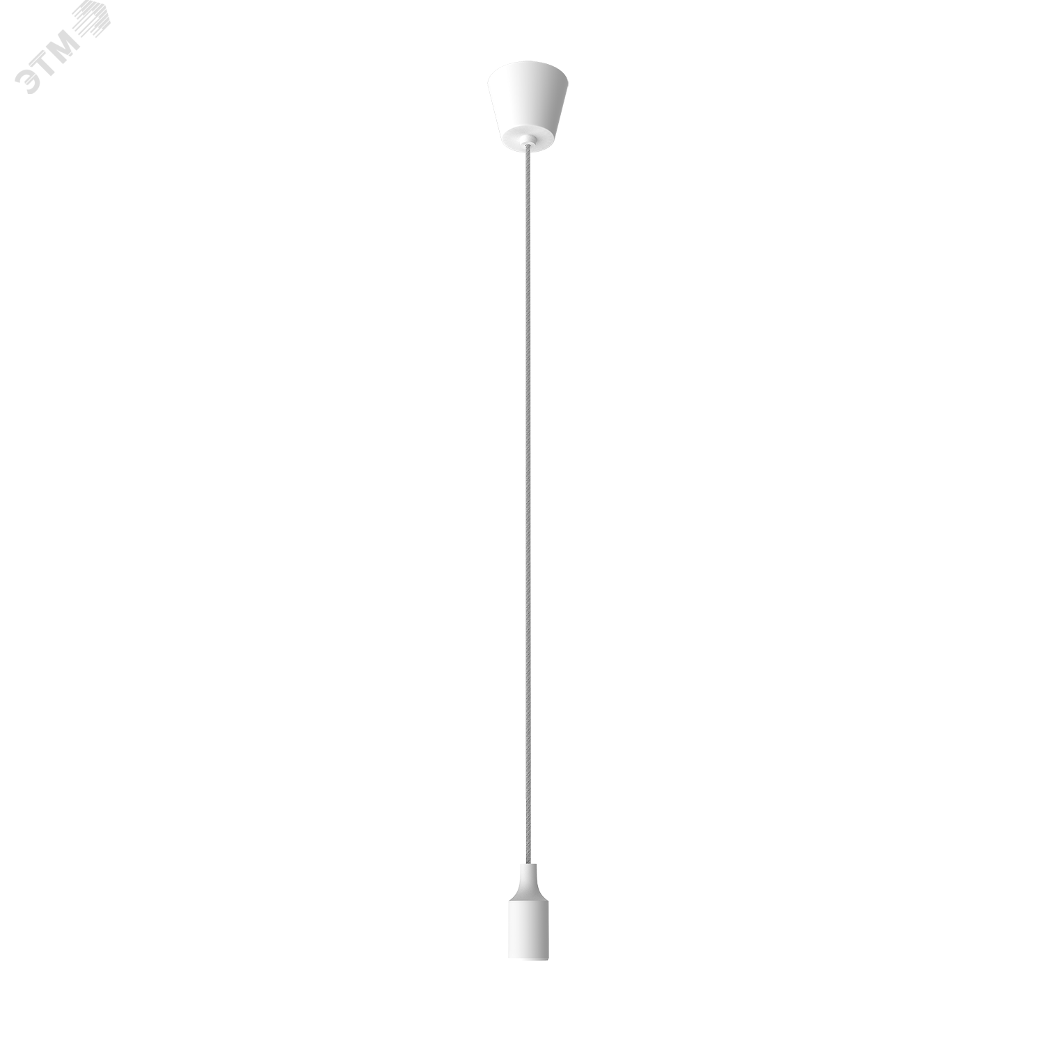 Светильник подвесной под лампу E27 1х60 Вт 200-240В IP20 1000х40 мм Белый Decor Gauss