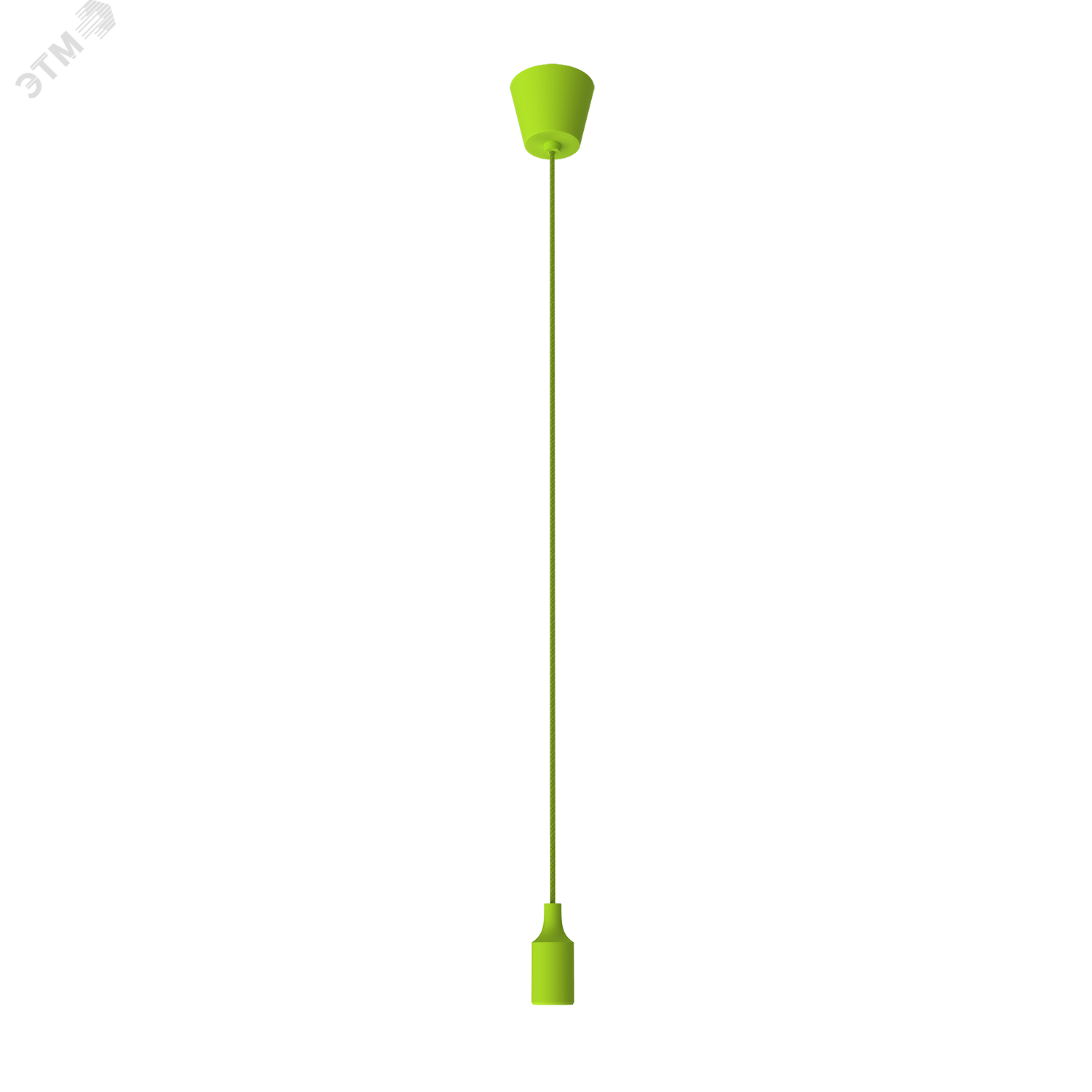 Светильник подвесной под лампу E27 1х60 Вт 200-240В IP20 1000х40 мм Зеленый Decor Gauss