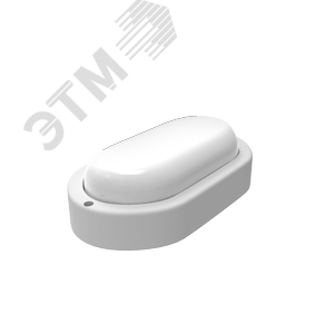 Светильник светодиодный ДБП 8 Вт 4000К 680 лм 200-240В IP65 160х90х46мм овальный Пластик ЖКХ LITE Gauss