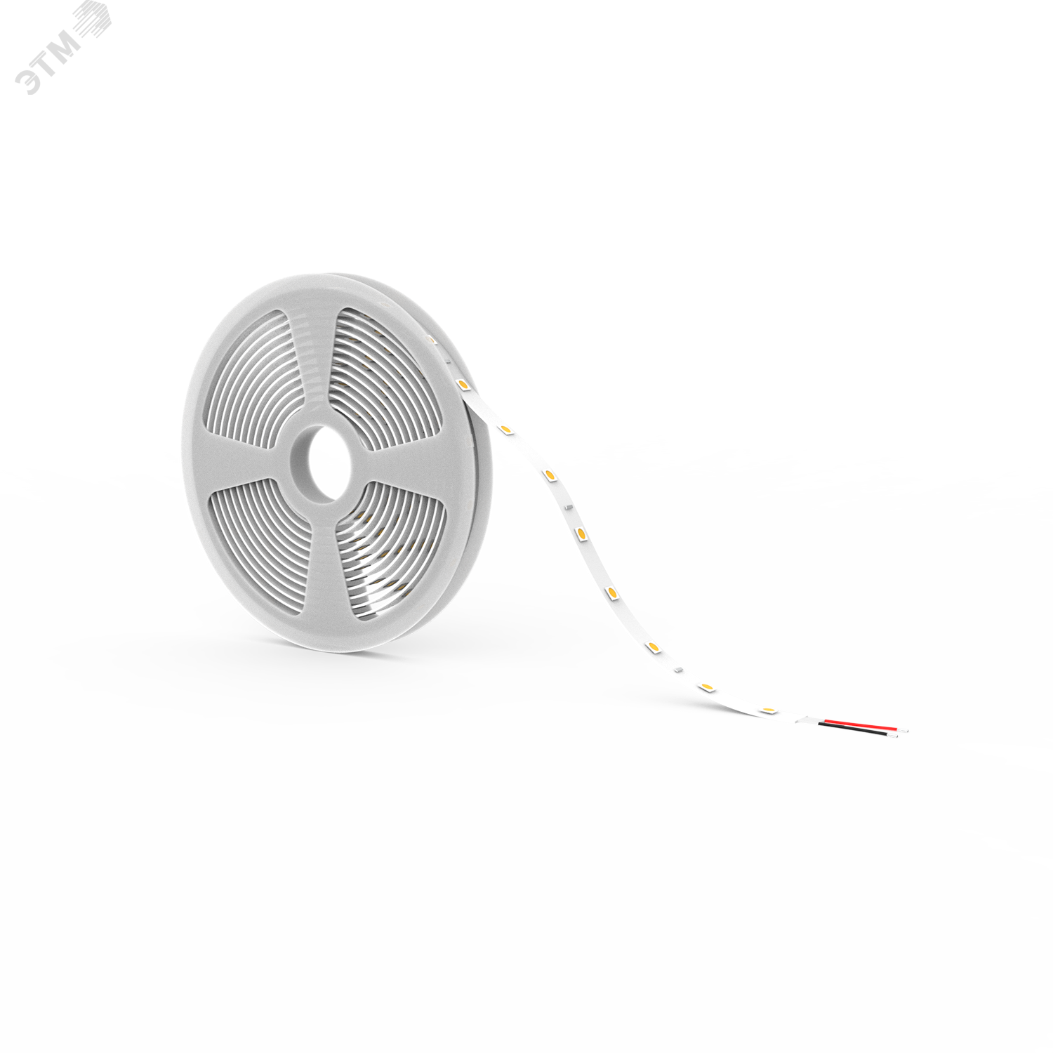 Лента светодиодная LED 5050/60-SMD 10 Вт/м 700 Лм/м 3000К теплый белый IP20 12 В DC 10 мм (катушка 1 м) Basic Gauss
