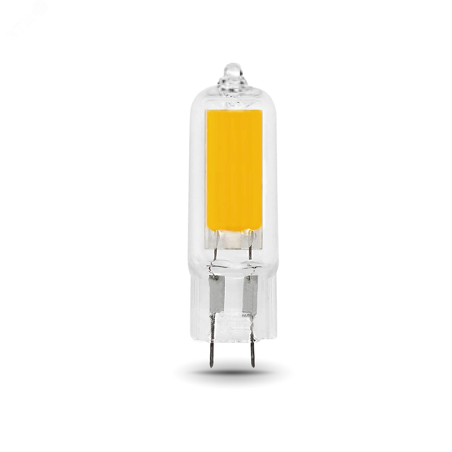 Лампа светодиодная LED 3.5 Вт 260 лм 4100К AC220-240В G4 капсула нейтральный стеклянная Black