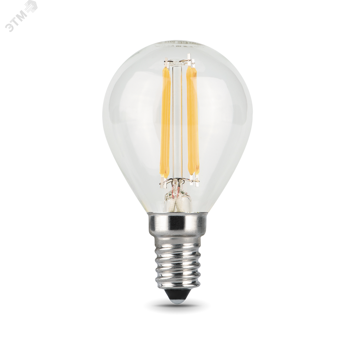 Лампа Filament Шар 7W 550Лм 2700К Е14 LED 1/10/50
