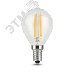 Лампа Filament Шар 7W 550Лм 2700К Е14 LED 1/10/50