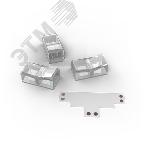 Набор коннекторов Т образный коннектор 3 клипсы 8-10 мм IP20 Basic