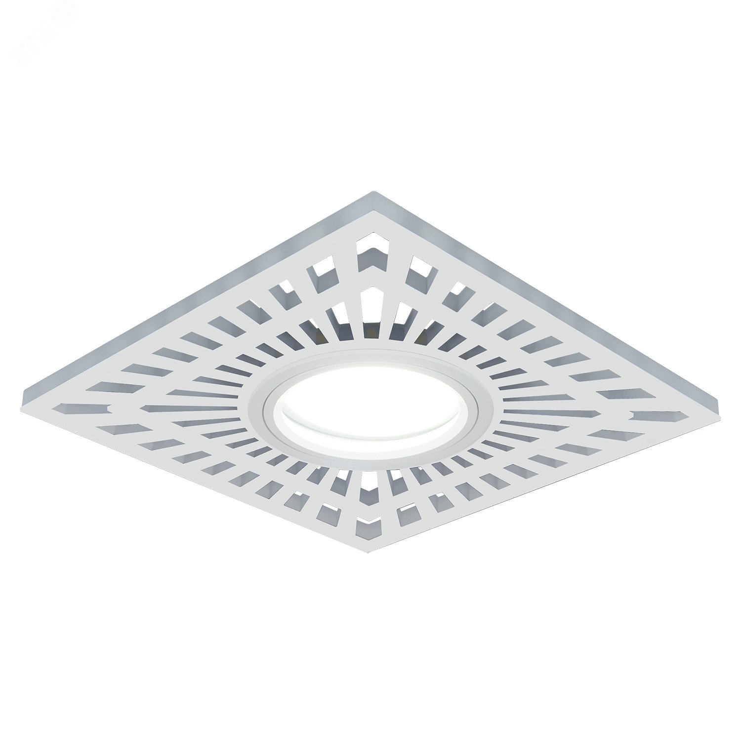 Светильник встраиваемый ДВО под лампу 3 Вт (max) 4000К IP20 d95х25 мм монт d60 мм Backlight Gauss