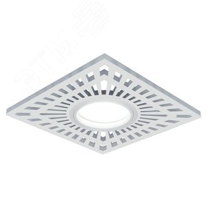 Светильник встраиваемый ДВО под лампу 3 Вт (max) 4000К IP20 d95х25 мм монт d60 мм Backlight Gauss