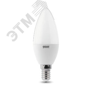 Лампа светодиодная LED 8 Вт 560 лм 6500К AC180-240В E14 свеча холодная Elementary