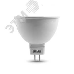Лампа светодиодная LED 3.5 Вт 300 лм 4100К AC180-240В GU5.3 софит MR16 нейтральный Elementary
