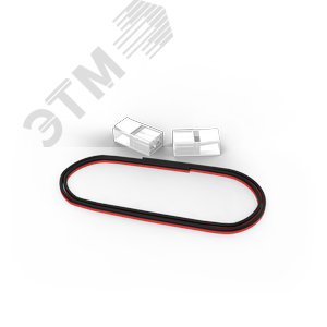 Набор коннекторов 2 клипсы провод 30 мм 8-10 мм IP20 Basic