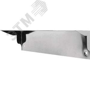 Козырек для оповещателя 2х10 нержавейка