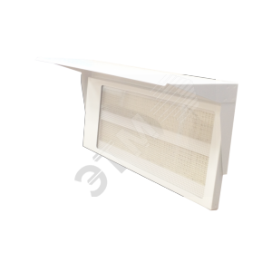 Козырек для оповещателя 2х8