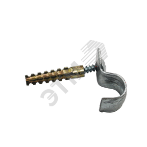 Дюбель-хомут клоп 16-17 мм однолапковый