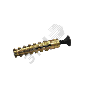 Дюбель металлический 5ммх30мм со стальным саморезом 3,5ммх25мм 100шт