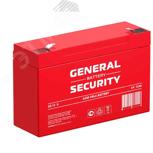 Аккумулятор GS 6В 12Ач