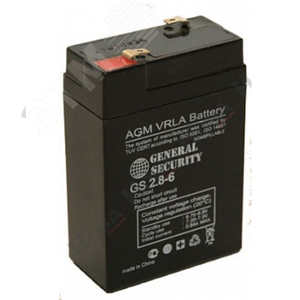 Аккумулятор GS 6В 2,8Ач