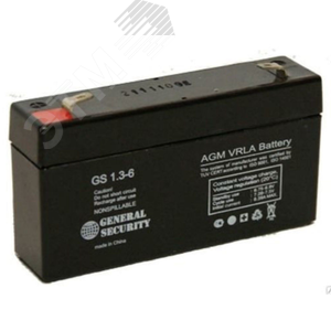 Аккумулятор GS 6В 1,3Ач
