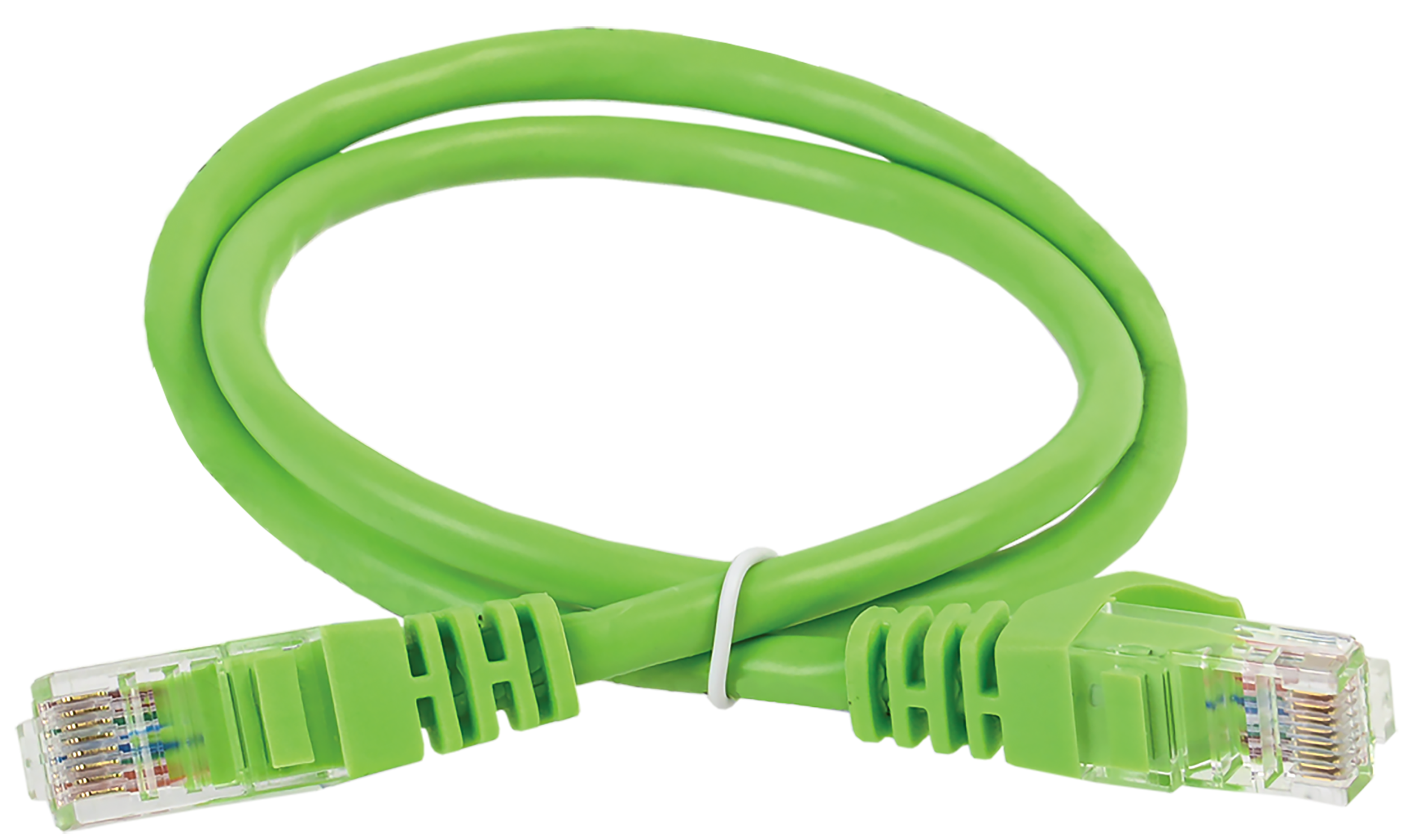 Шнур коммутационный (патч-корд) кат.5Е UTP 0,5м зеленый GENERICA