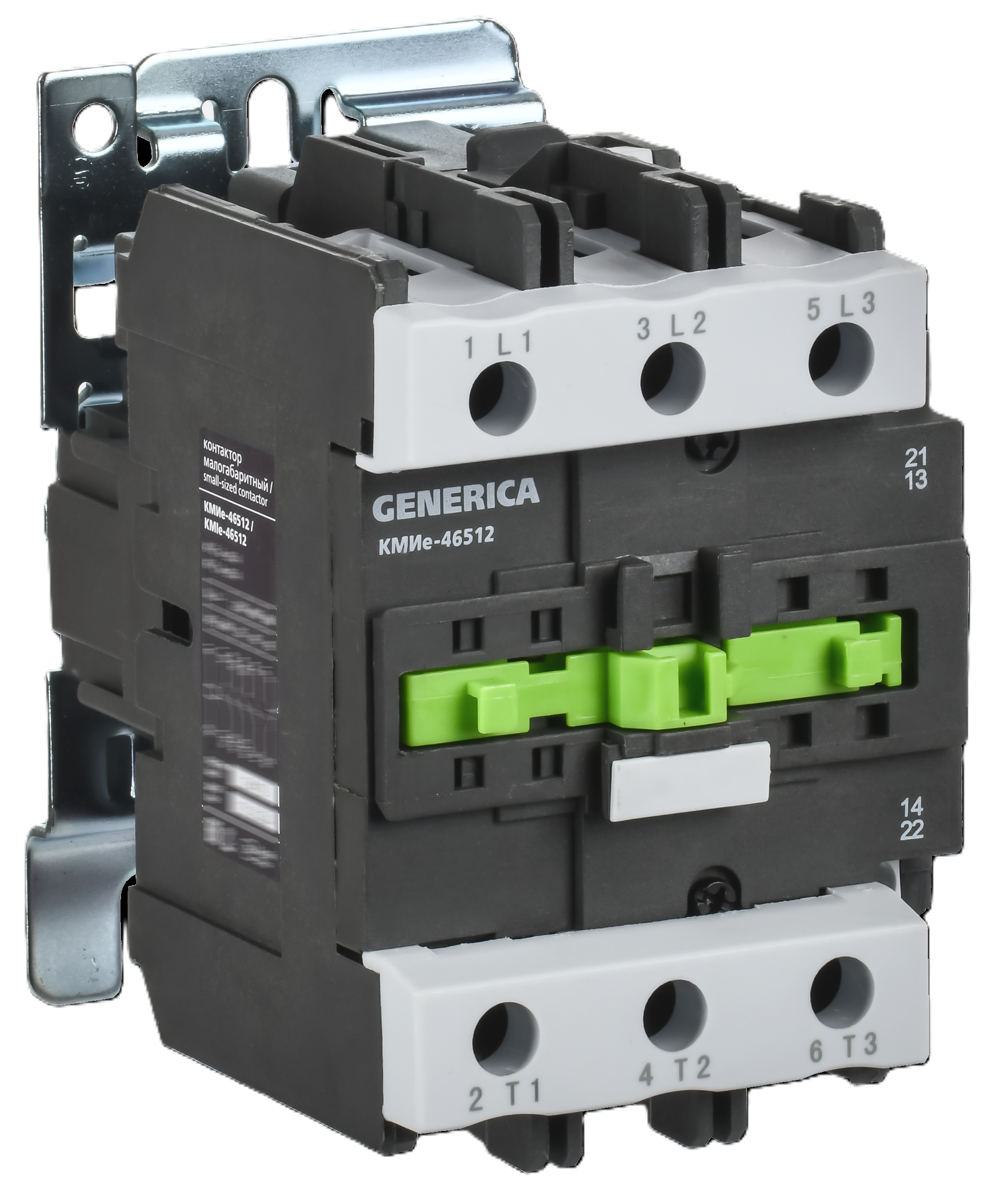 Контактор КМИе-46512 65А 400В/АС3 1NO;1NC GENERICA