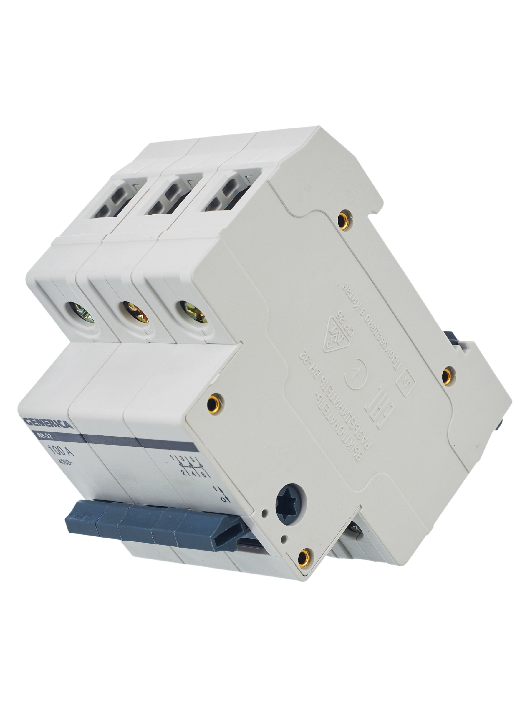 Выключатель нагрузки (мини-рубильник) ВН-32 3Р 100А GENERICA