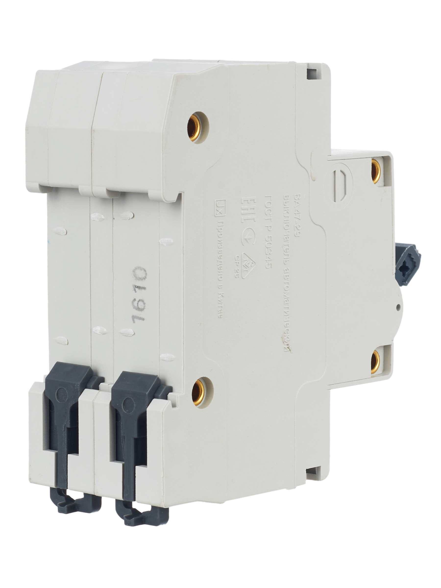 Автоматический выключатель ВА47-29 2Р 10А 4,5кА С GENERICA