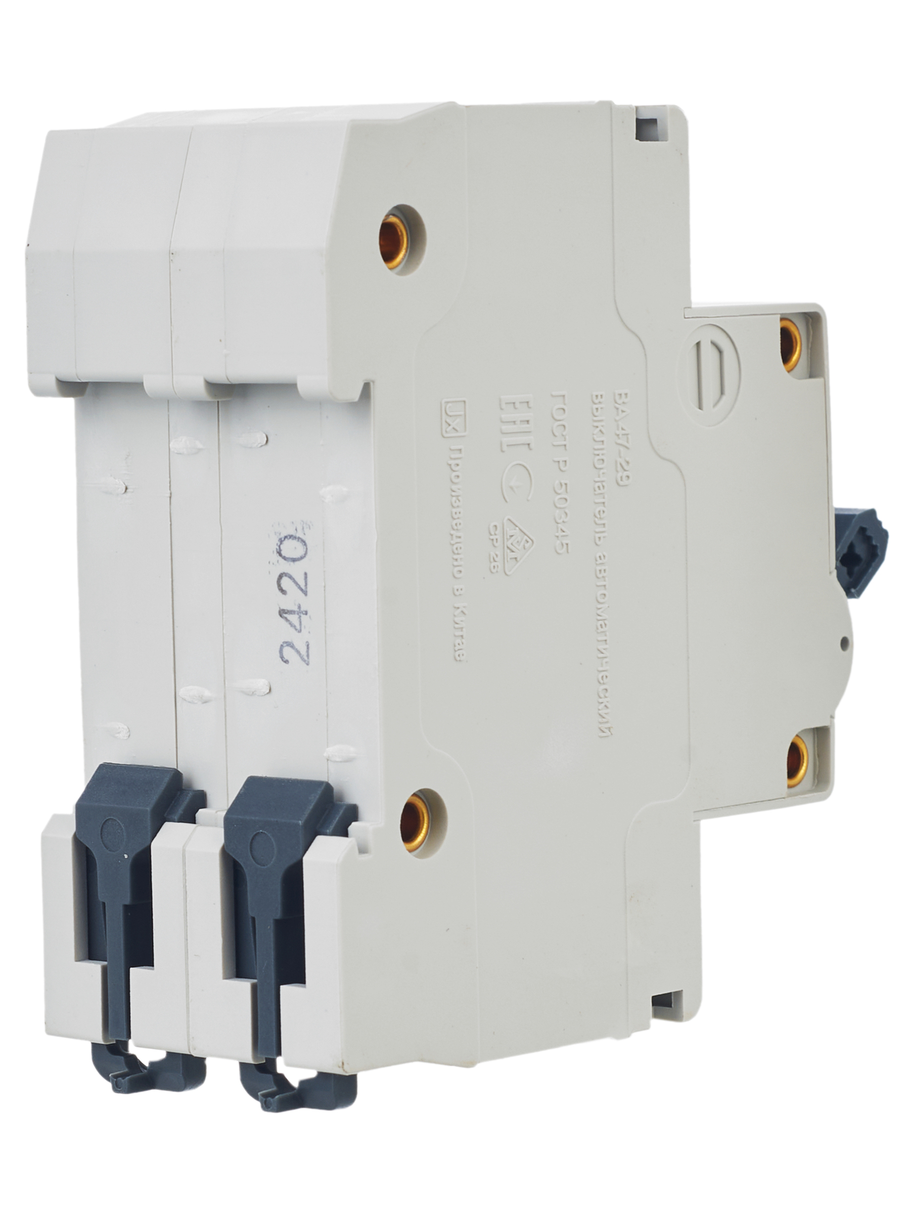 Автоматический выключатель ВА47-29 2Р 20А 4,5кА С GENERICA