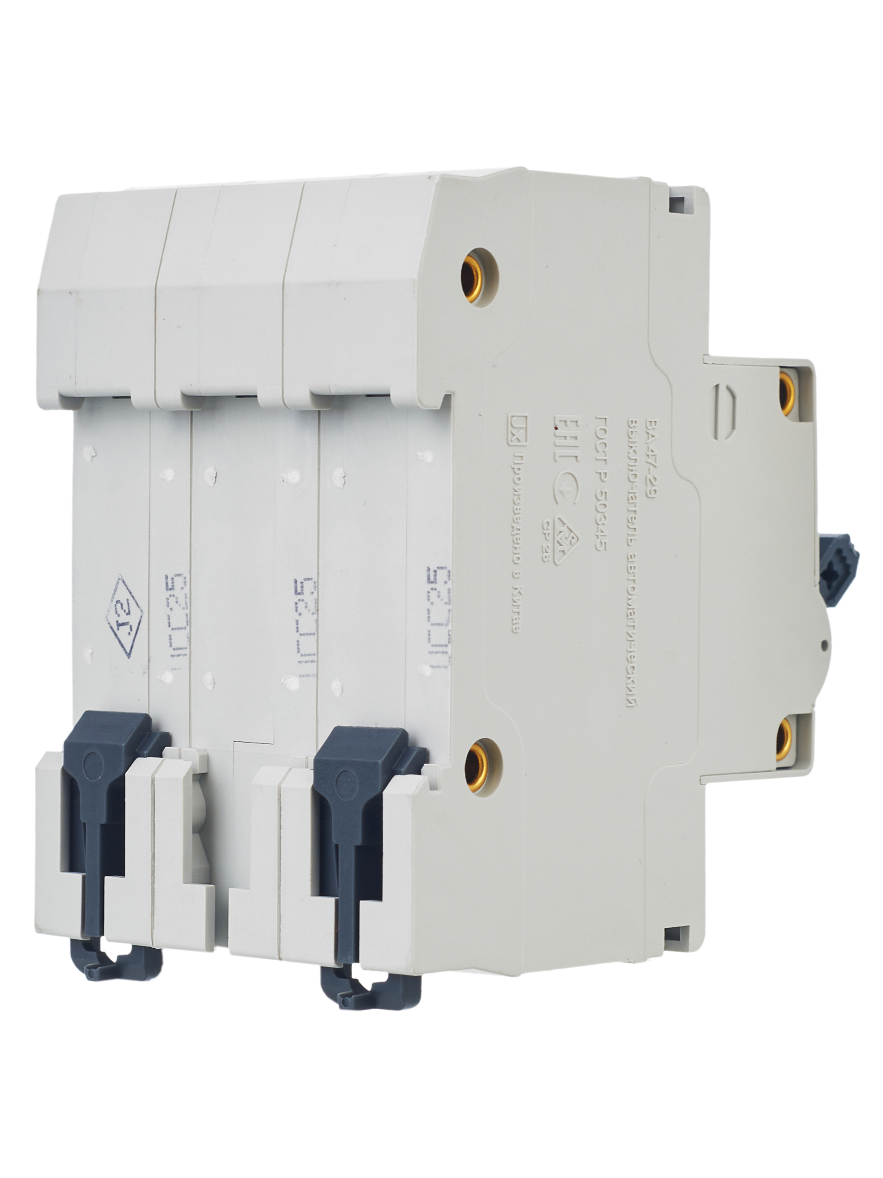 Автоматический выключатель ВА47-29 3Р 25А 4,5кА С GENERICA