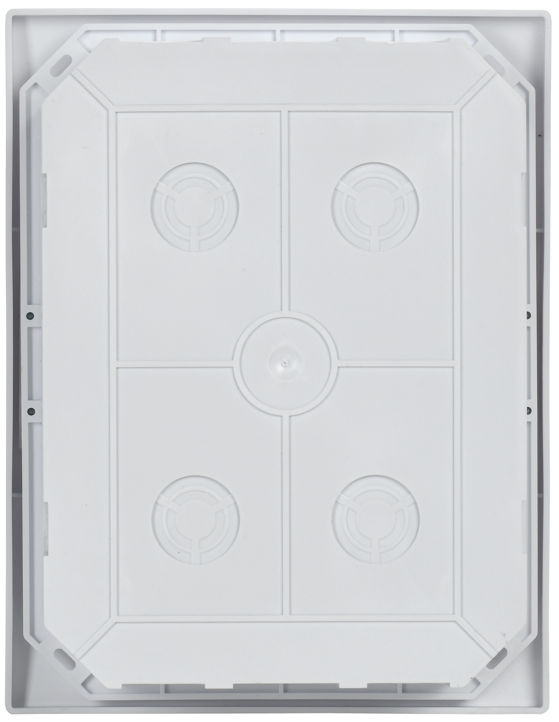 Корпус пластиковый ЩРВ-П-6 черная прозрачная дверь IP41 GENERICA