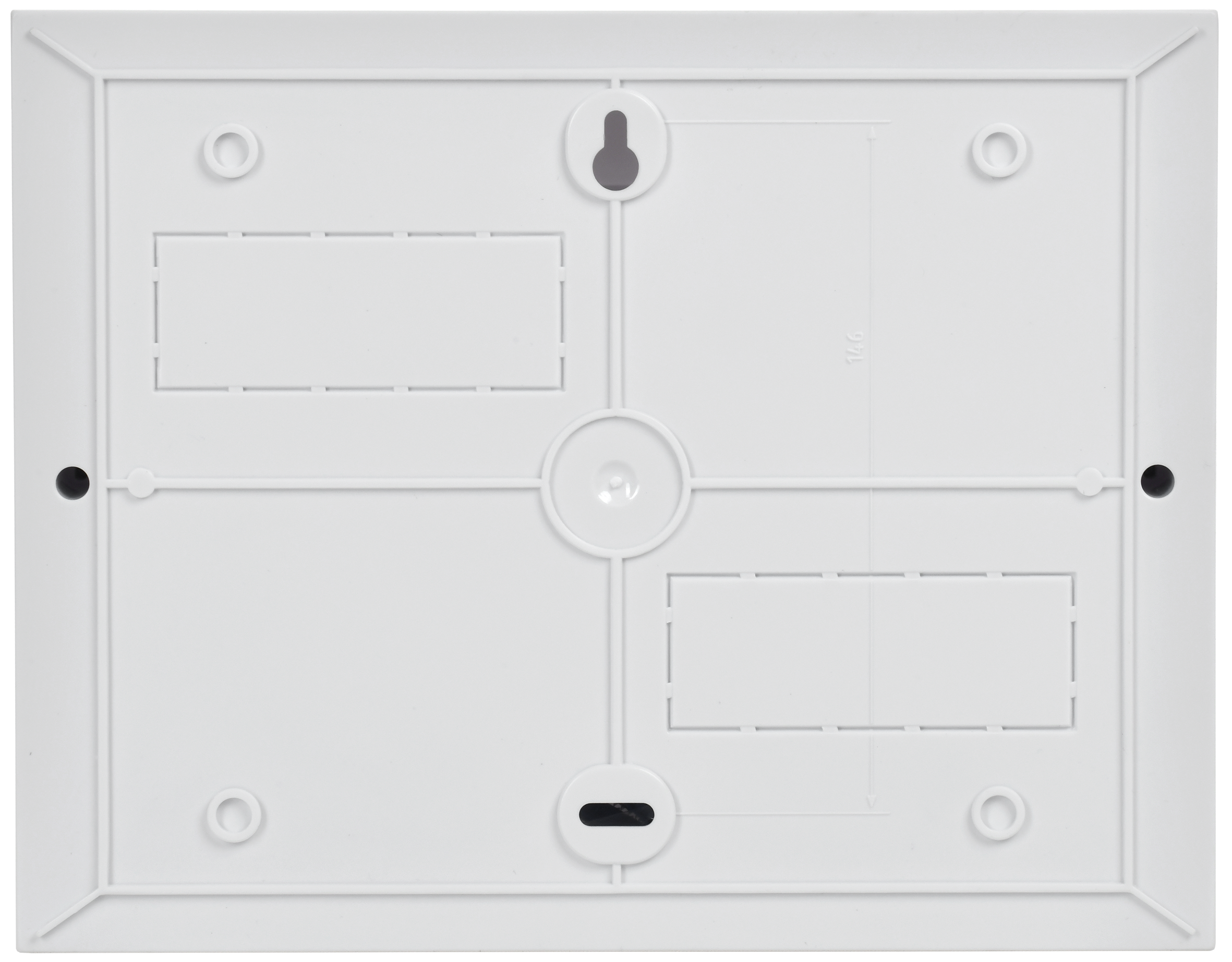 Корпус пластиковый ЩРН-П-12 белая дверь IP41 GENERICA