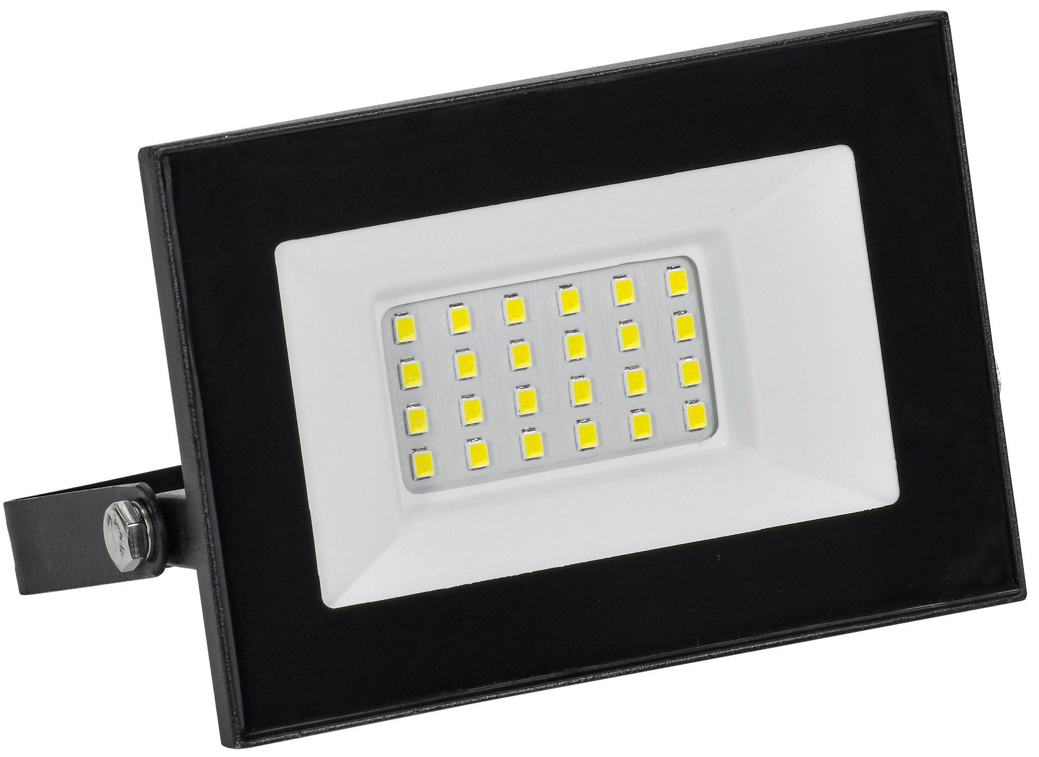 Прожектор светодиодный СДО 001-30 6500К IP65 черный GENERICA