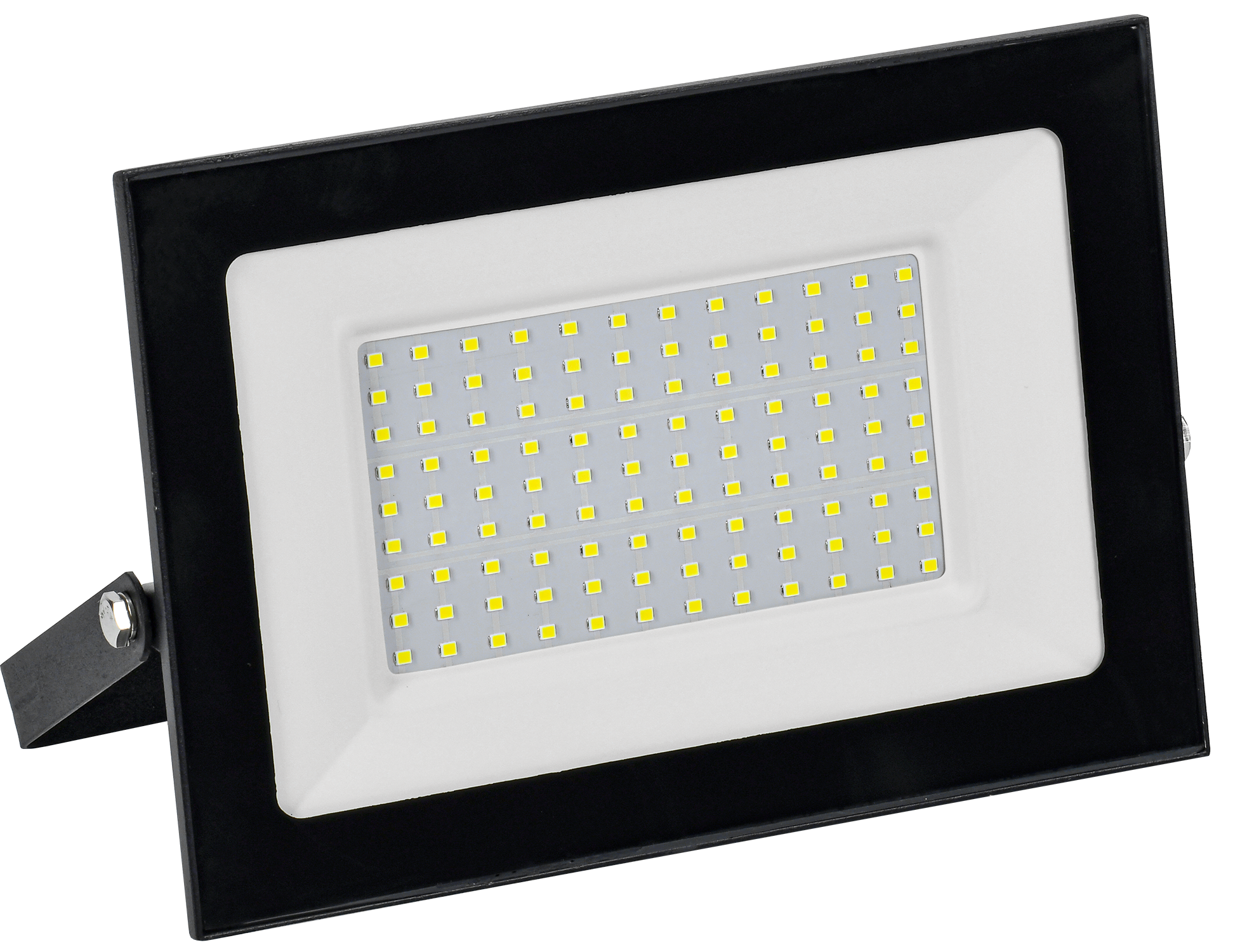 Прожектор светодиодный СДО 001-100 6500К IP65 черный GENERICA