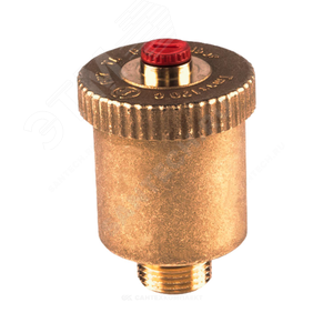 Воздухоотводчик лат Ду15 Ру14 р/р прям