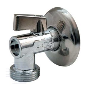 Кран шаровой бытовой хромированный R614 1/2'х3/4' НР