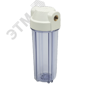 Корпус магистрального фильтра 10SL HTC-10SL 1/2' прозрачный, для холодной воды