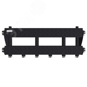 Коллектор модульный MK-150-3x25 на 3 контура G 1', 2 магистрали G 1 1/2', до 150 кВт, ст 09Г2С