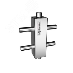 Стрелка гидравлическая GRSS-40-22PF под пресс фитинг нержавеющая сталь 22 мм до 40 кВт