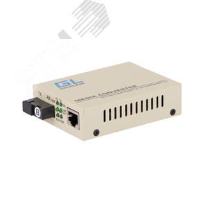 Медиаконвертер 1хRJ45, 1хSC 100/1000 Мб/c, Tx:1550/Rx:1310, до 20 км