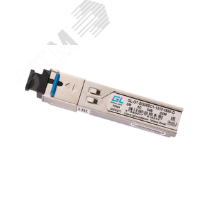Модуль SFP 1хSC, 1.25 Гб/с, 8 дБ, WDM Tx:1310/Rx:1550 нм, до 3 км