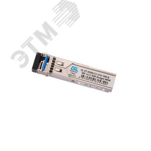 Модуль SFP 1хLC, 1.25 Гб/с, 6 дБ, WDM Tx:1310/Rx:1550 нм, до 3 км