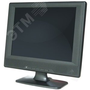Монитор LED 10 дюймов со входами 1xHDMI 1xVGA 1xBNC и аудиовходом в пластиковом корпусе