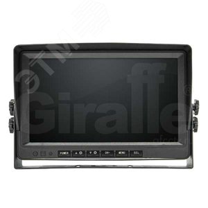 Монитор с функцией записи 9 дюйм (16:9), 1024х600 п., PAL/NTSC,