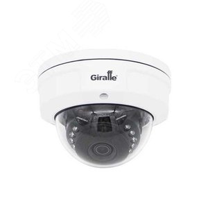 Видеокамера IP 4Мп купольная антивандальная с аудиовходом и микрофоном (2.8мм)