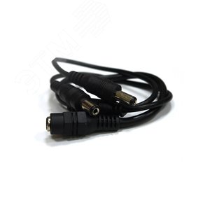 Разветвитель питания JACK гнездо 1 - JACK штекер 2