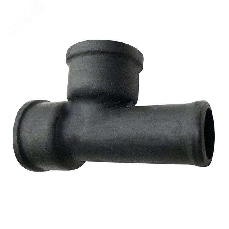 Тройник чугунная канализация прямой 90гр. Дн100-100