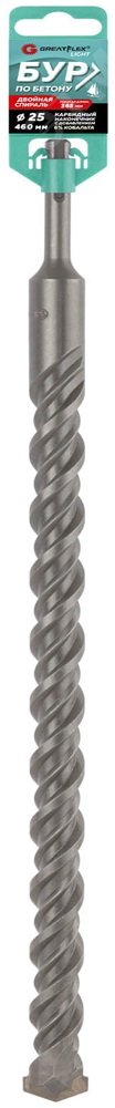 Бур по бетону, SDS-Plus, GreatFlex Light, 12x260 мм